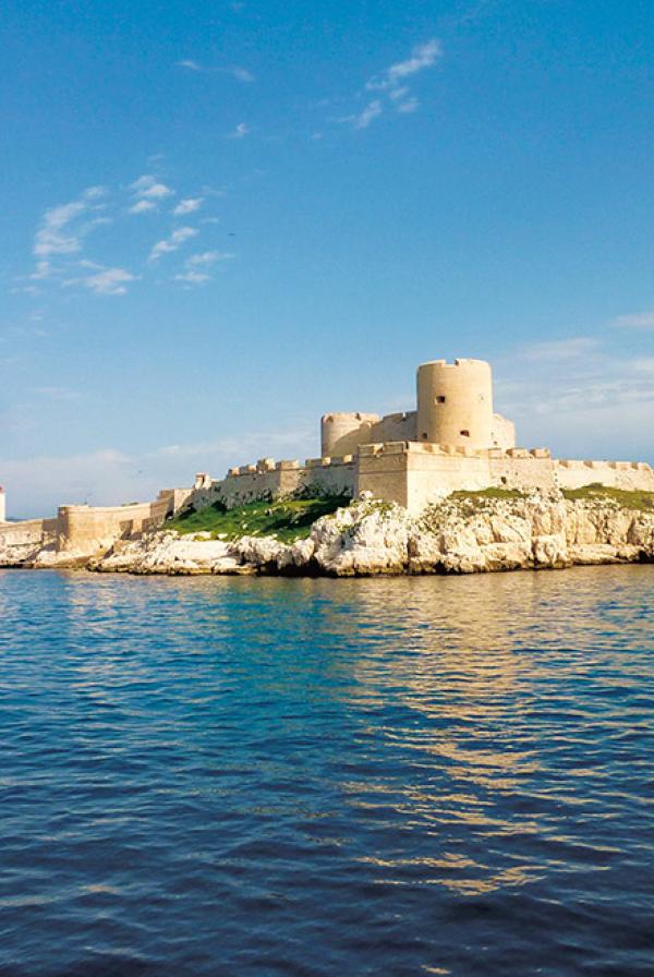 Baie de Marseille et château d'If